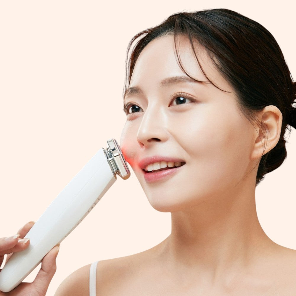 PEARLCARE White-Jean Beauty Device - Anti-Aging Facial Massager for At-Home Daily Skincare Tool