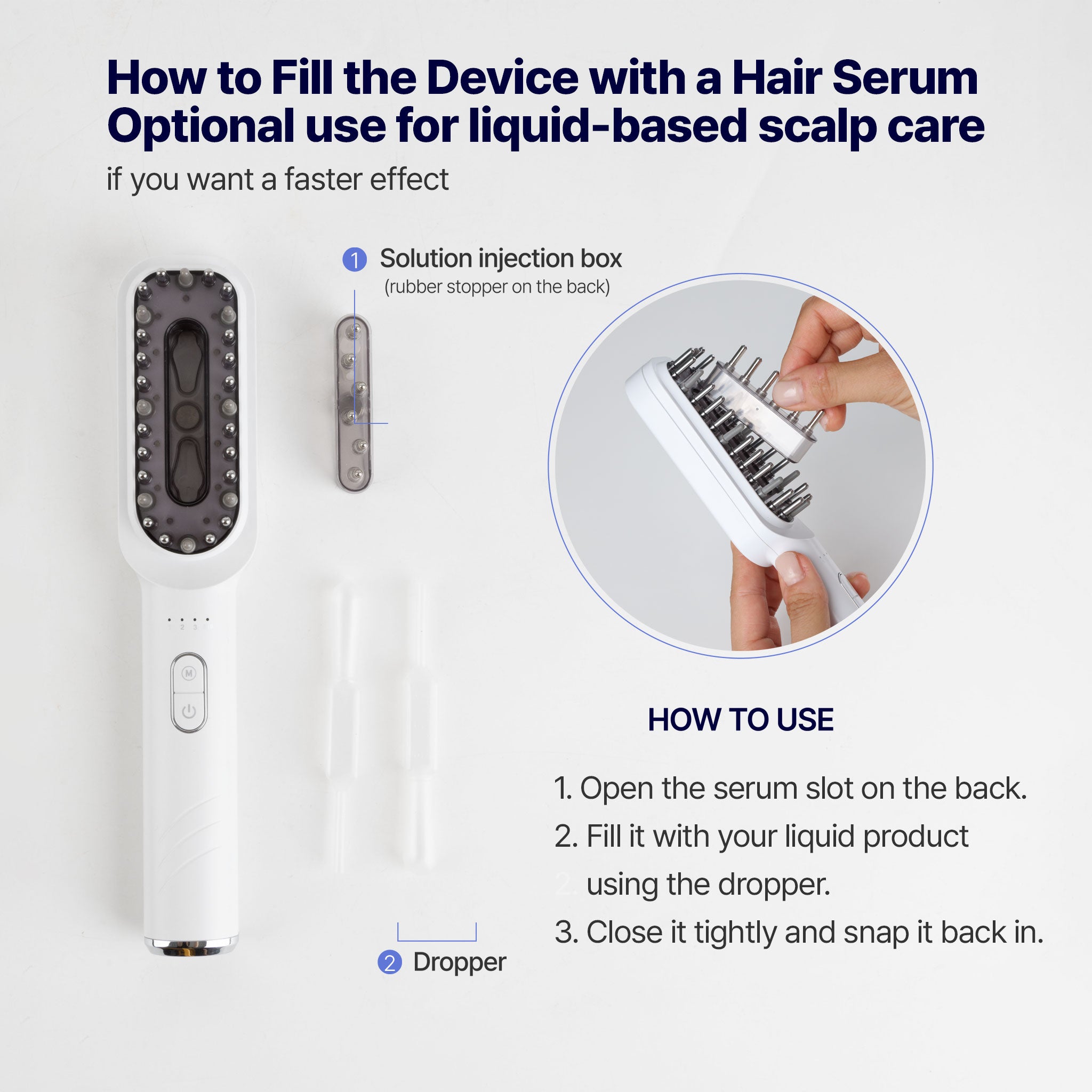 PEARLCARE Electric Scalp Massager Brush for Hair & Scalp Care