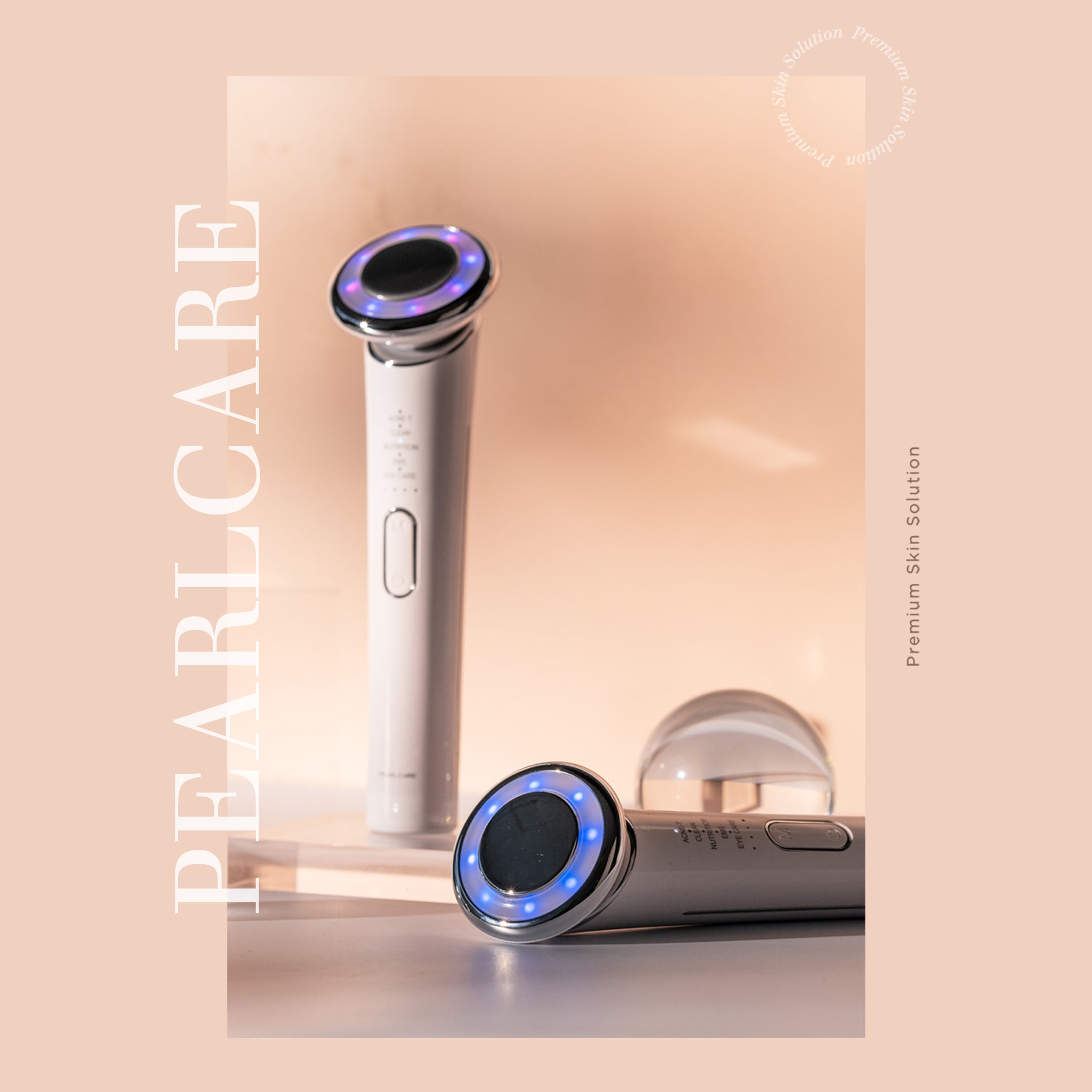 PEARLCARE NEW SONIC Beauty Device - Multi-Mode Anti-Aging Facial Massager for At-Home Skincare Tool