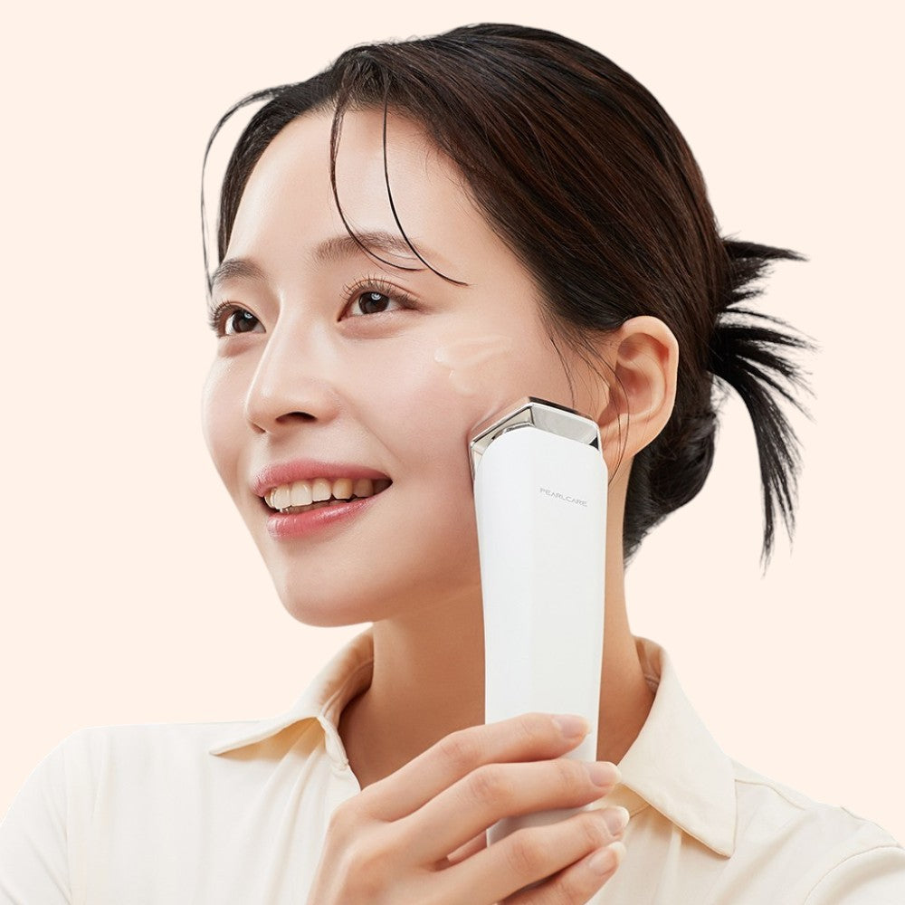 PEARLCARE White-Jean Beauty Device - Anti-Aging Facial Massager for At-Home Daily Skincare Tool