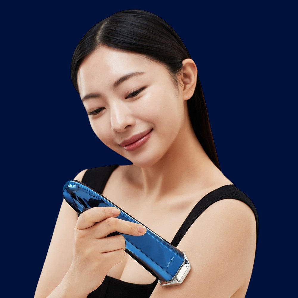 PEARLCARE DEEP-BLUE Beauty Device - Advanced Anti-Aging Facial Massager for At Home Daily Skincare Tool