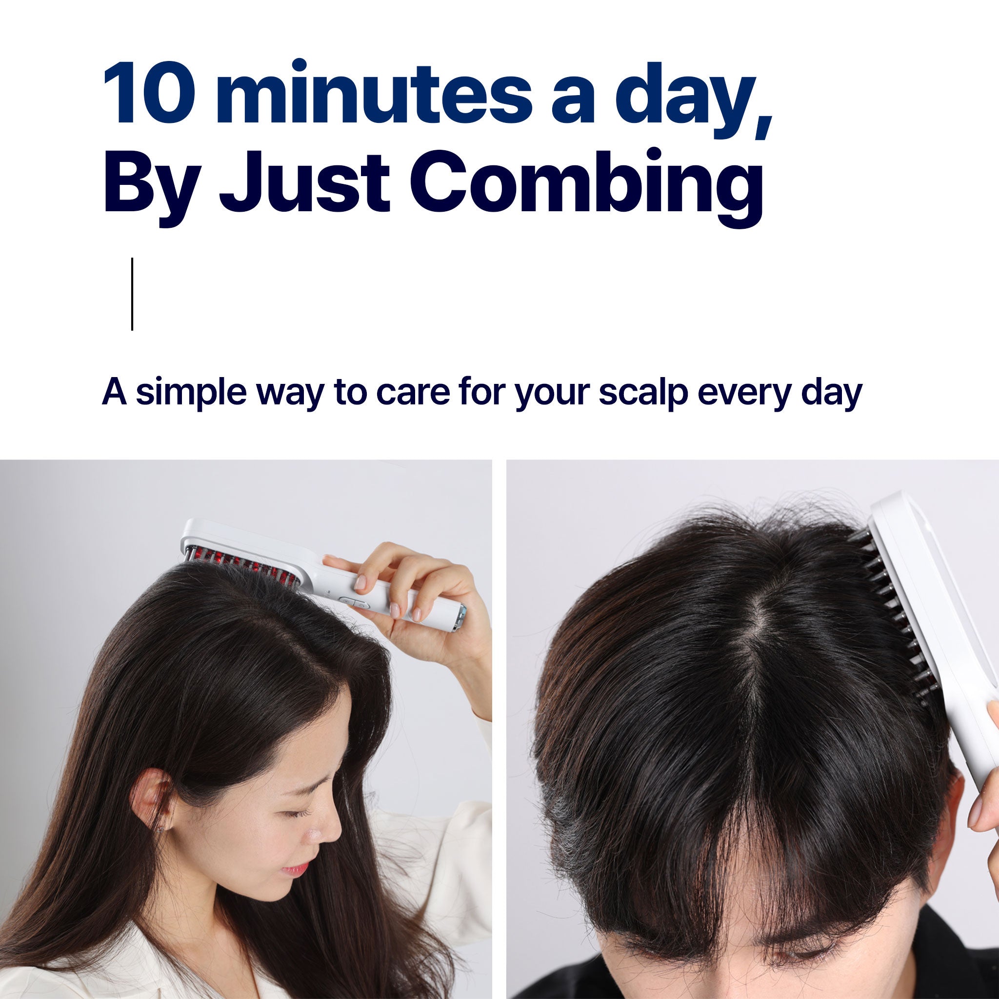 PEARLCARE Electric Scalp Massager Brush for Hair & Scalp Care