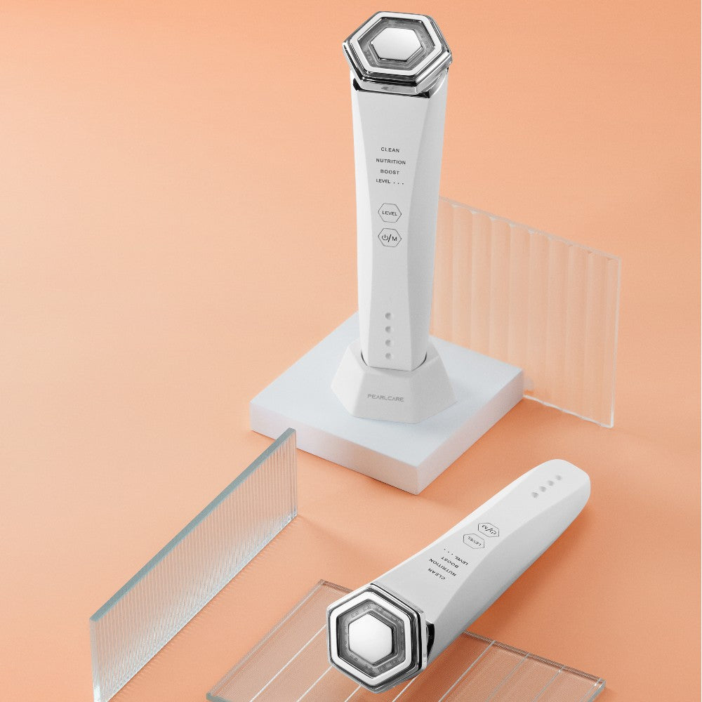 PEARLCARE White-Jean Beauty Device - Anti-Aging Facial Massager for At-Home Daily Skincare Tool