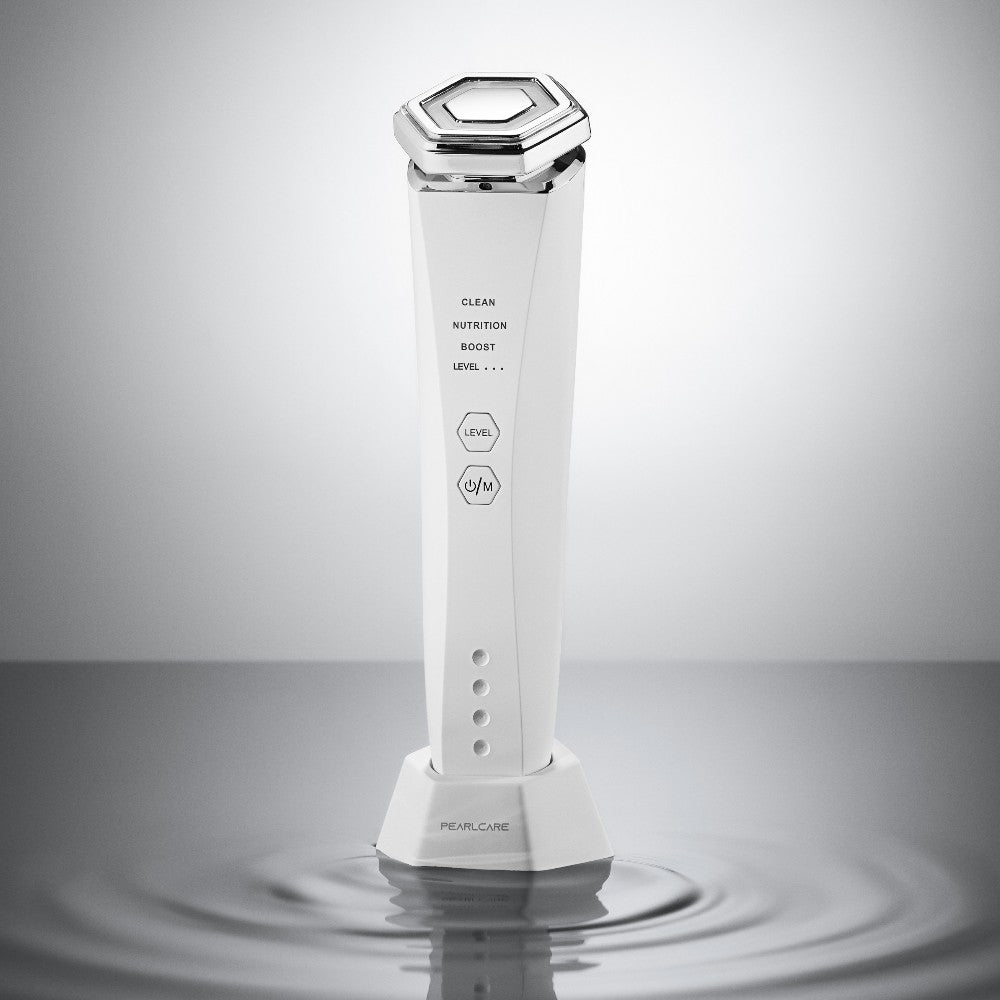 PEARLCARE White-Jean Beauty Device - Anti-Aging Facial Massager for At-Home Daily Skincare Tool