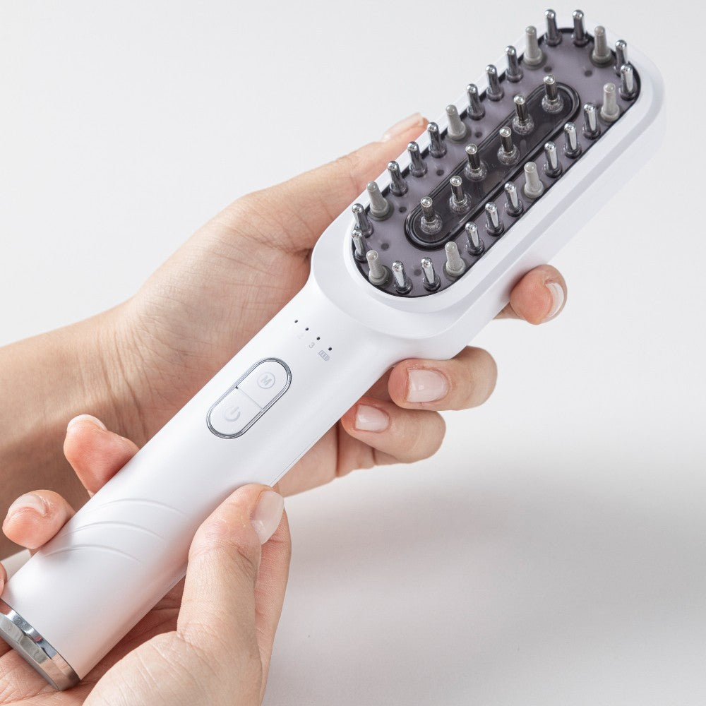 PEARLCARE Electric Scalp Massager Brush for Hair & Scalp Care