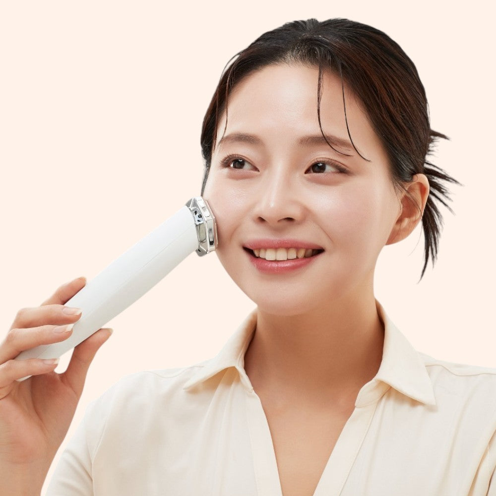 PEARLCARE White-Jean Beauty Device - Anti-Aging Facial Massager for At-Home Daily Skincare Tool