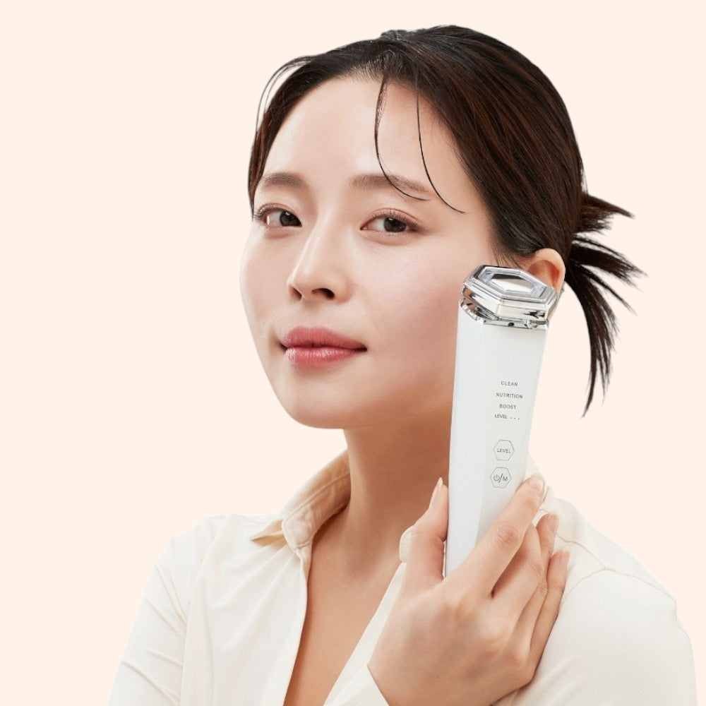 PEARLCARE White-Jean Beauty Device - Anti-Aging Facial Massager for At-Home Daily Skincare Tool
