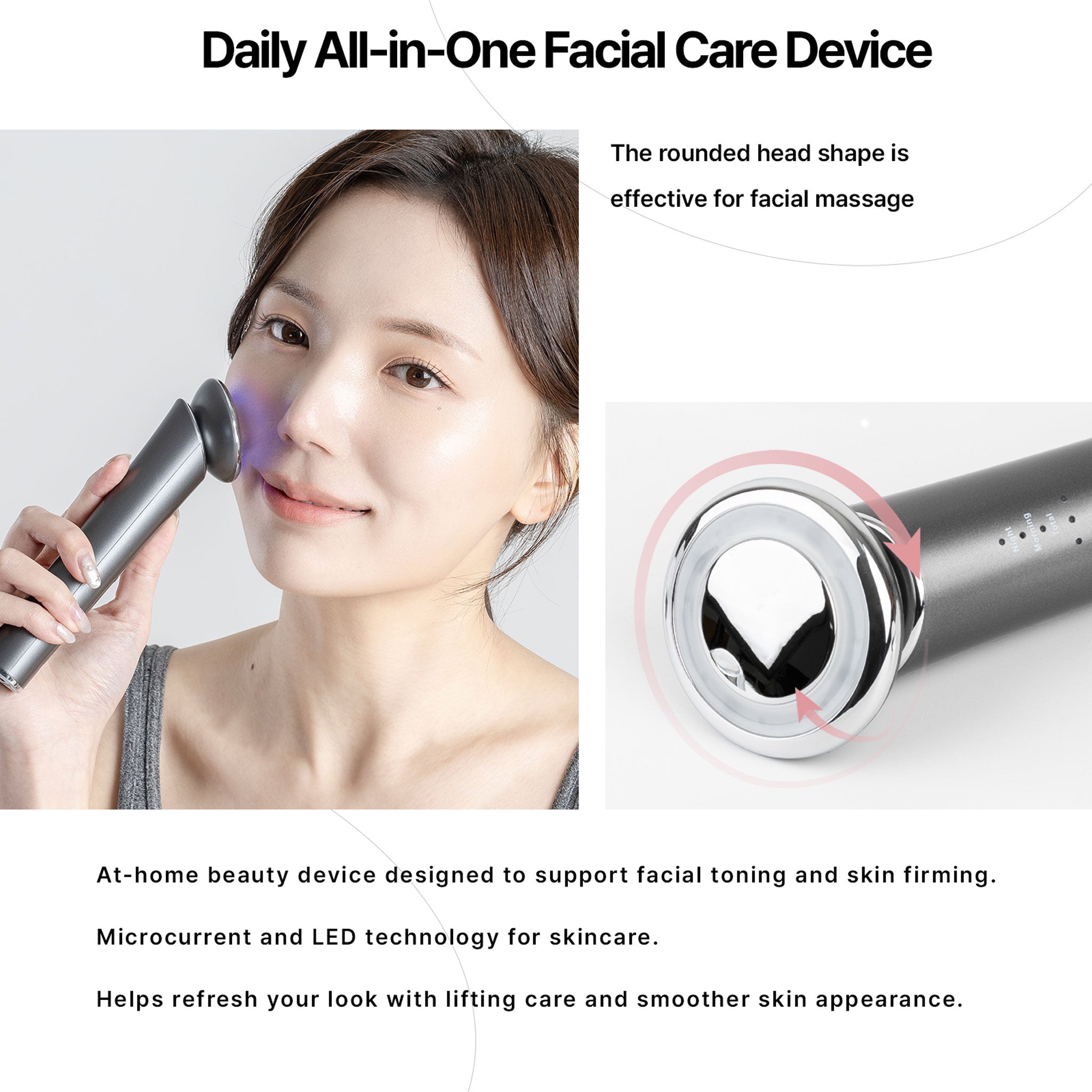 PEARLCARE NEW BoRNA Beauty Device - Anti-Aging Facial Massager for At-Home Skincare Tool