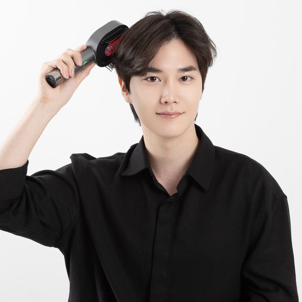PEARLCARE Hair Touch - Electric Scalp Massager Brush for Hair & Scalp Care